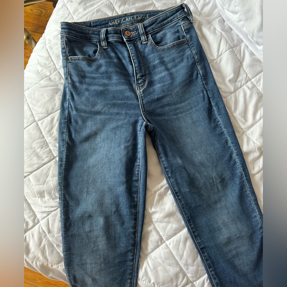 AE Next Level High-Waisted Jegging Size 4 X-Long - Picture 3 of 4